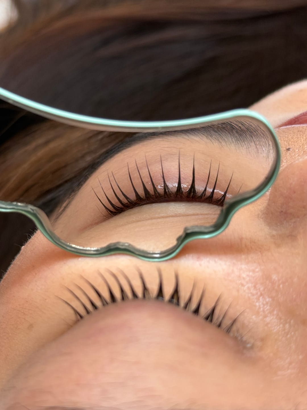 Customer photo review of Korean Lash Lift In Person Training