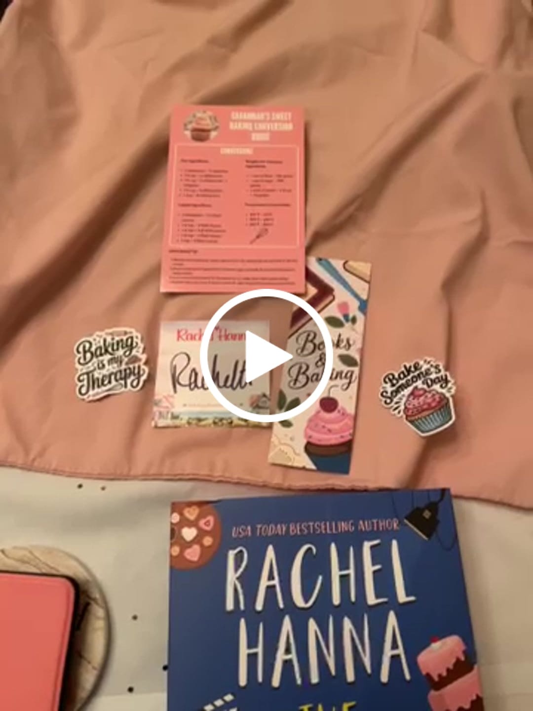 Customer video review of (DAMAGED) SPECIAL EDITION The Baking Games Hardcover with Sprayed Edges