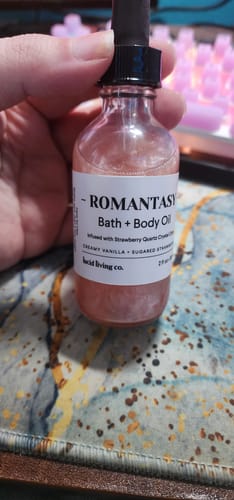 Customer photo review of Romantasy Bath & Body Oil