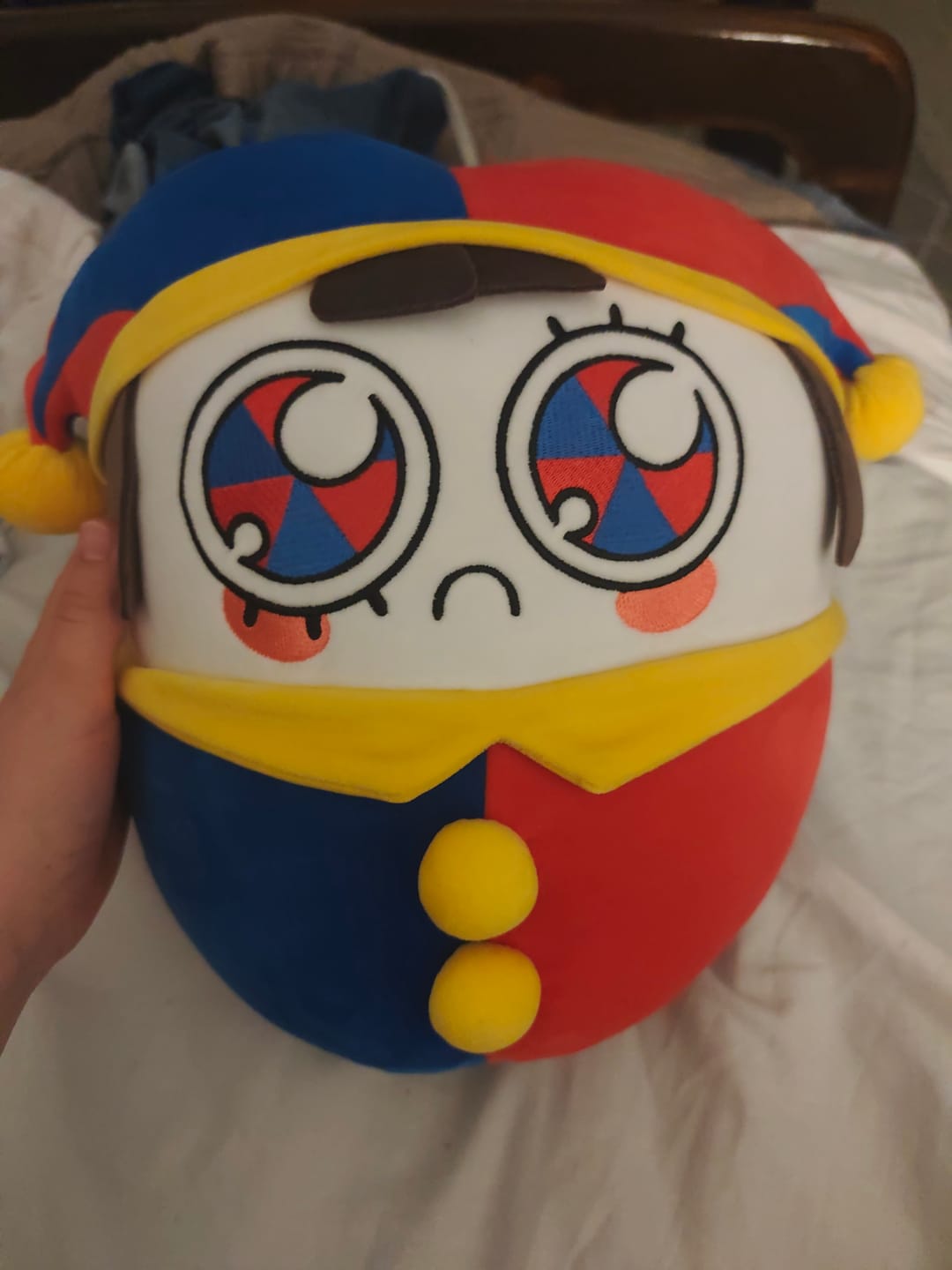 Customer photo review of Pomni Chonk Plush