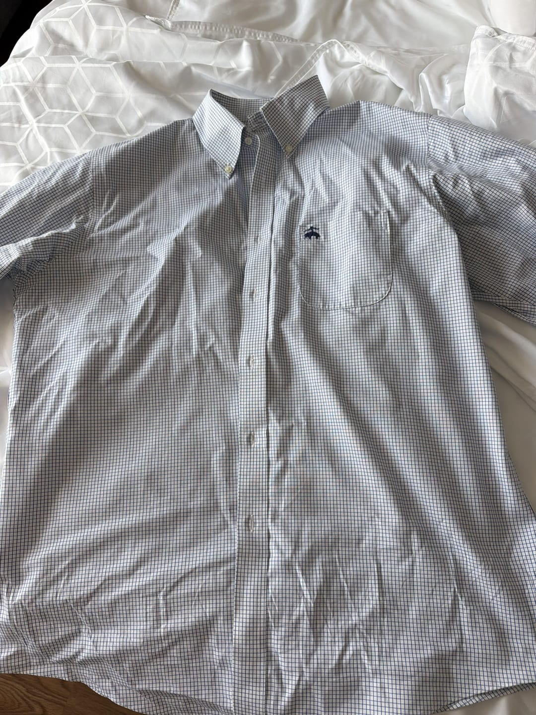 Customer photo review of Camisa Brooks Brothers 16 Custom Fit Manga Larga 32/33 Talla L