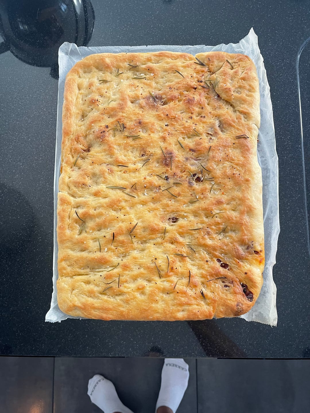 Customer photo review of Blaublech für Focaccia (Effeuno 30x40)