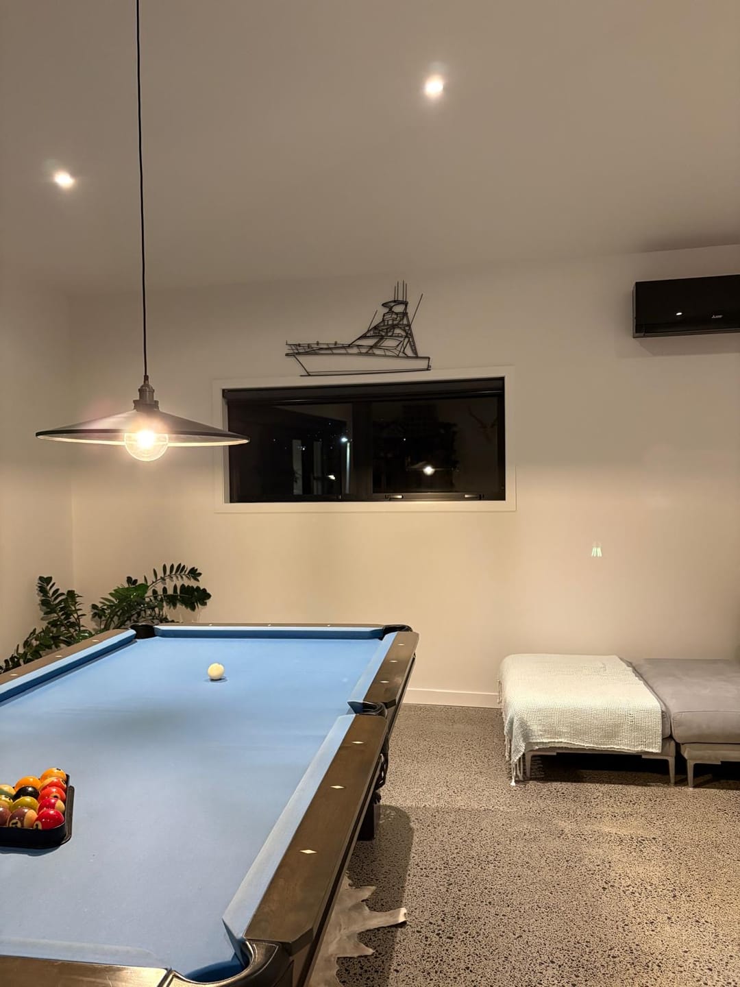 Customer photo review of Your Custom Boat Silhouette Metal Wall Art