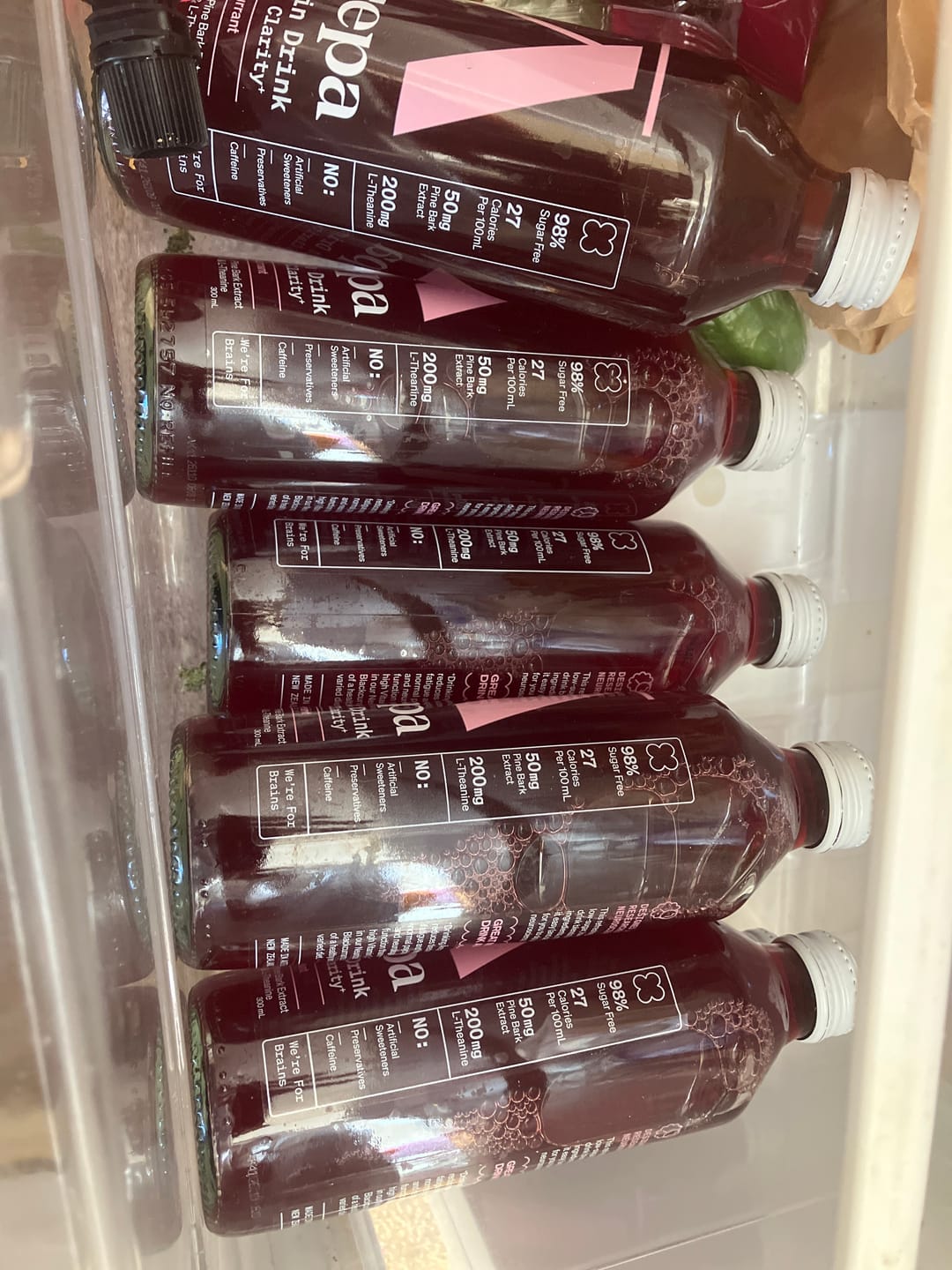 Customer photo review of The Brain Drink for Calm & Clarity (300ml)⁺