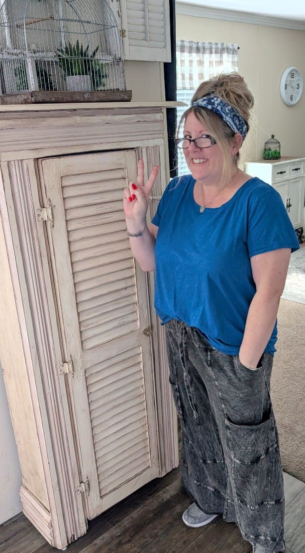 Customer photo review of Vintage Jogger overalls