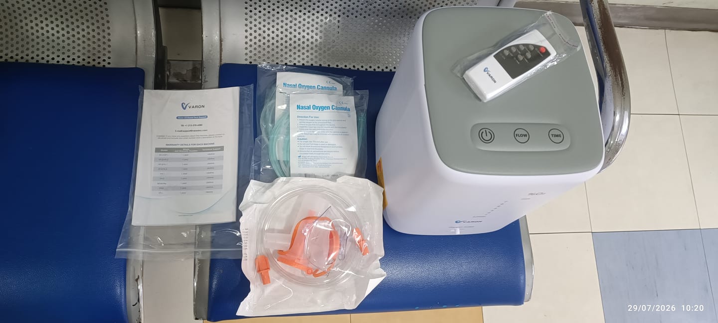 Customer photo review of VARON 1-7L/min  Home Oxygen Concentrator VH-3