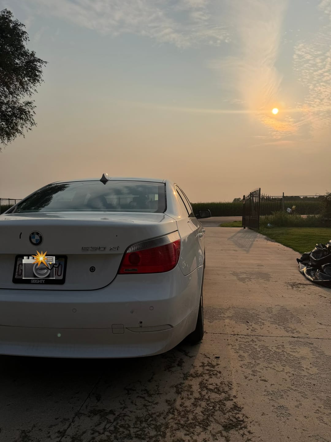 Customer photo review of 80Eighty® License Plate Frames (2 Pack)