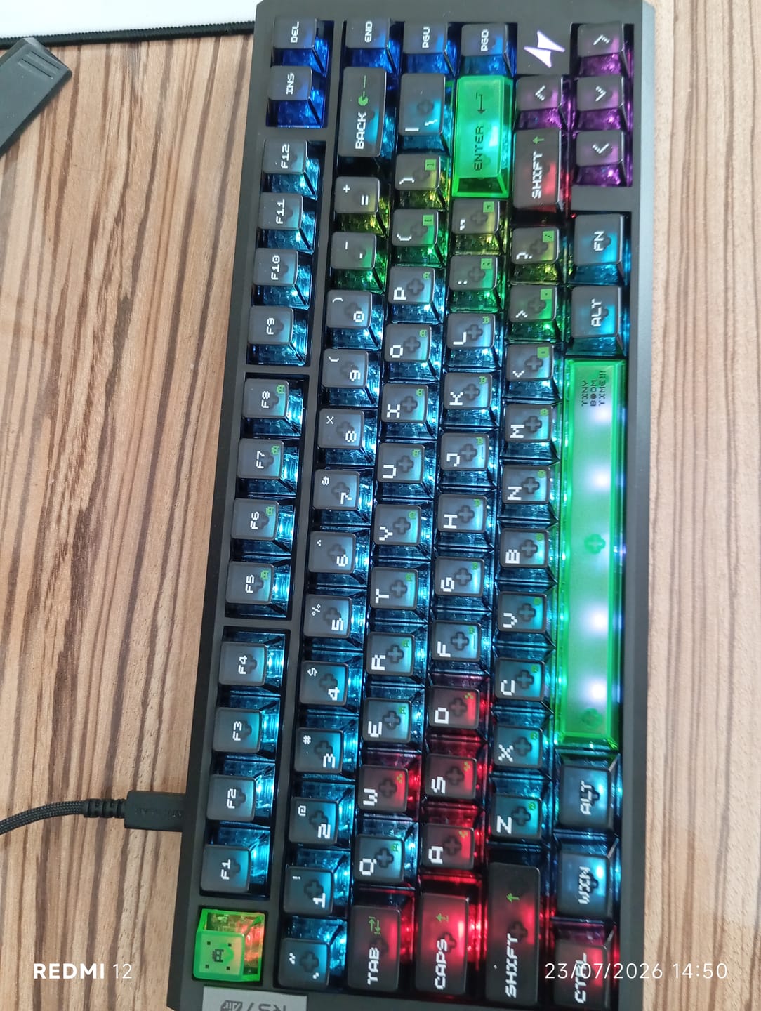 Customer photo review of ATK RS7 Air Klavye (Manyetik Switch / HE)