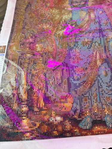 Customer photo review of Sacred Lotus Buddha (Diamond Painting)