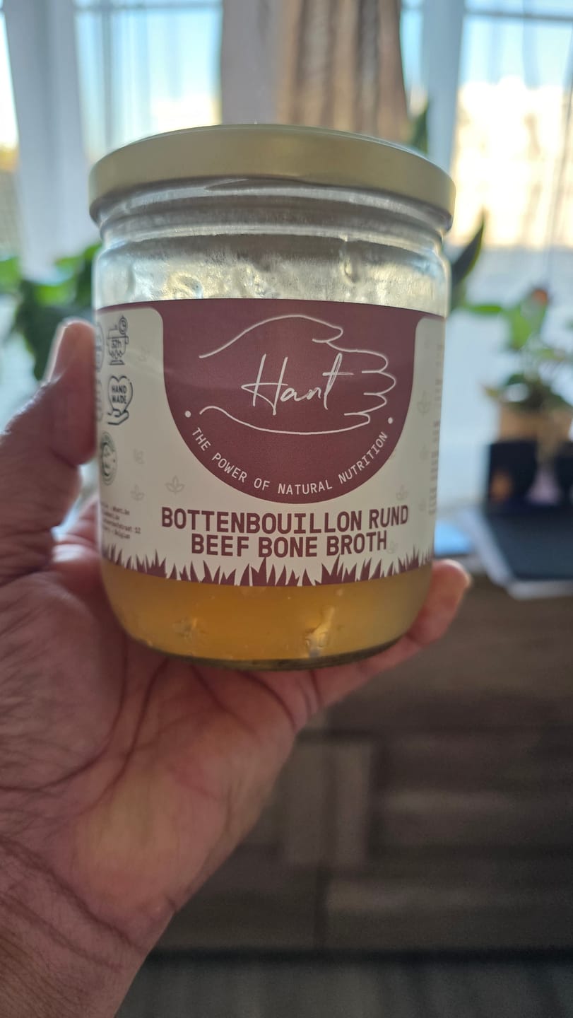 Customer photo review of Bottenbouillon - Rund - Bone Broth - Halal - Collageen - 400mL