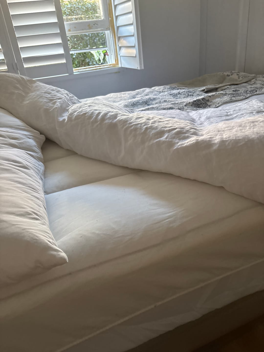 Customer photo review of Muscle Mat Luxury Mattress Topper