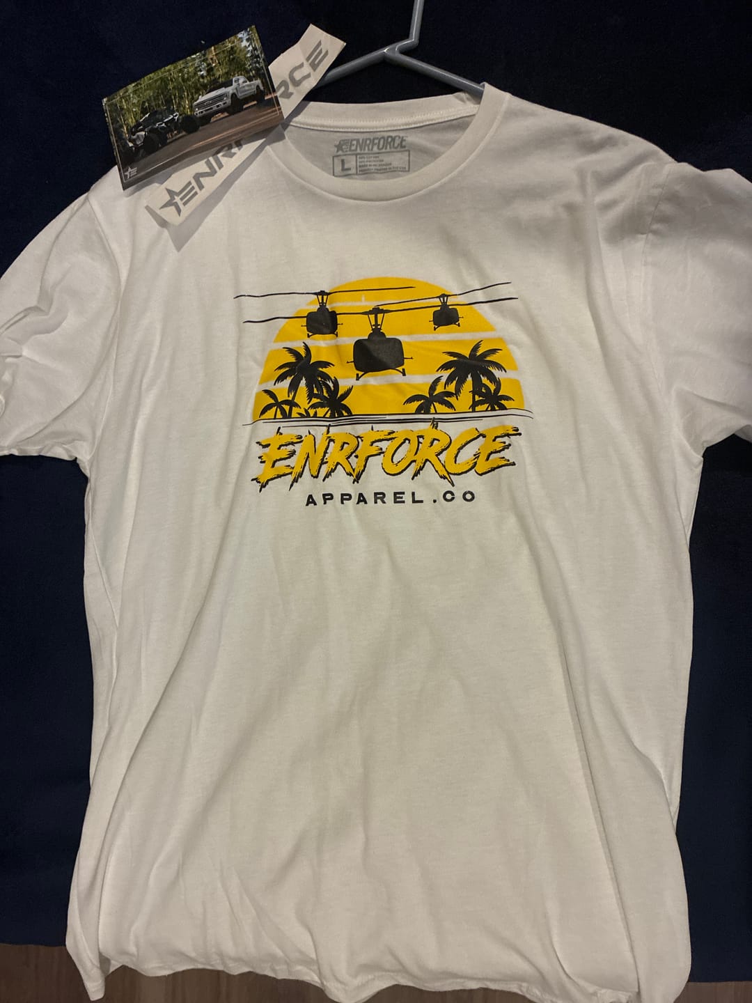 Customer photo review of Tropic Thunder Tee