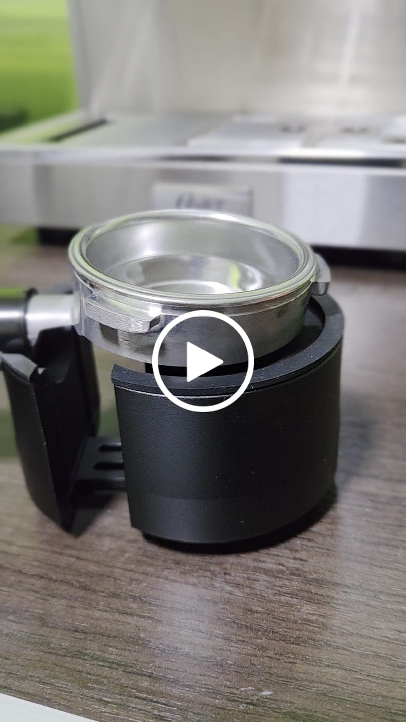 Customer video review of MHW-3BOMBER Astra Collection Portafilter Holder 51-58mm Universal