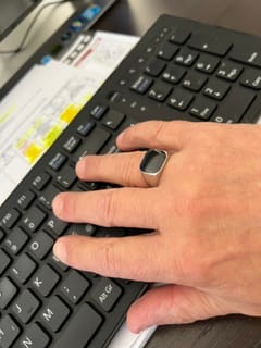 Customer photo review of ON THE ROAD. - 925 STERLING SILVER