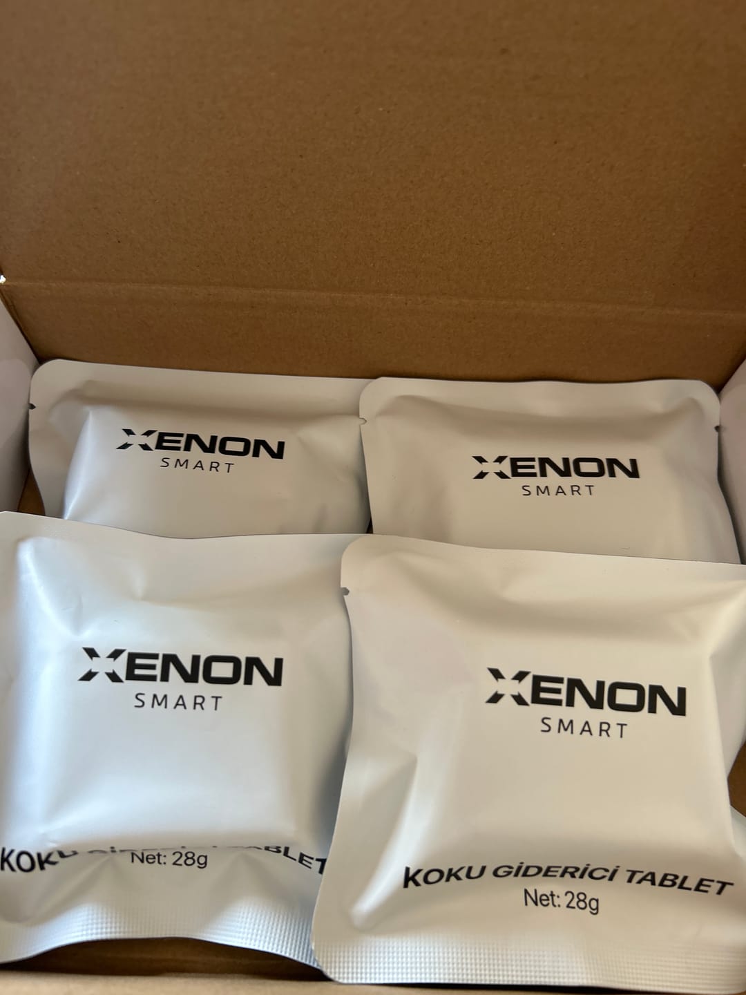 Customer photo review of Kedi Tuvaleti Koku Giderici (X8623 ve X8624 Uyumlu) | 5’li Paket, Koku Tableti (X8789)