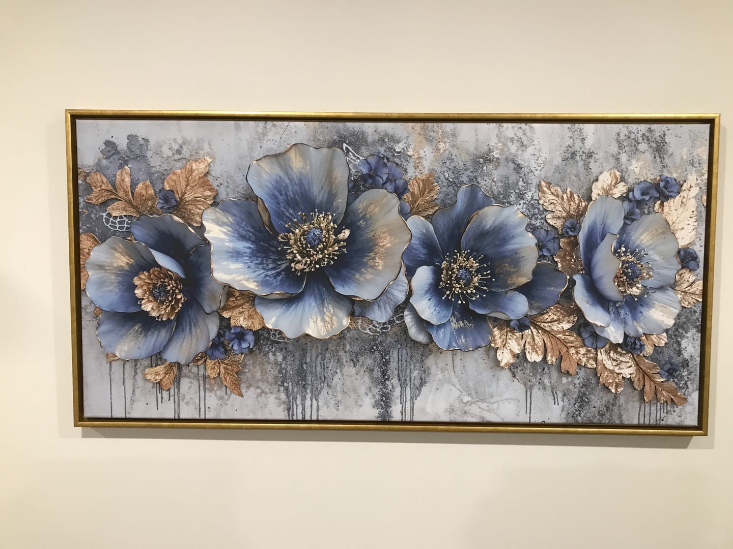 Customer photo review of MYSTIC BLUES CANVAS