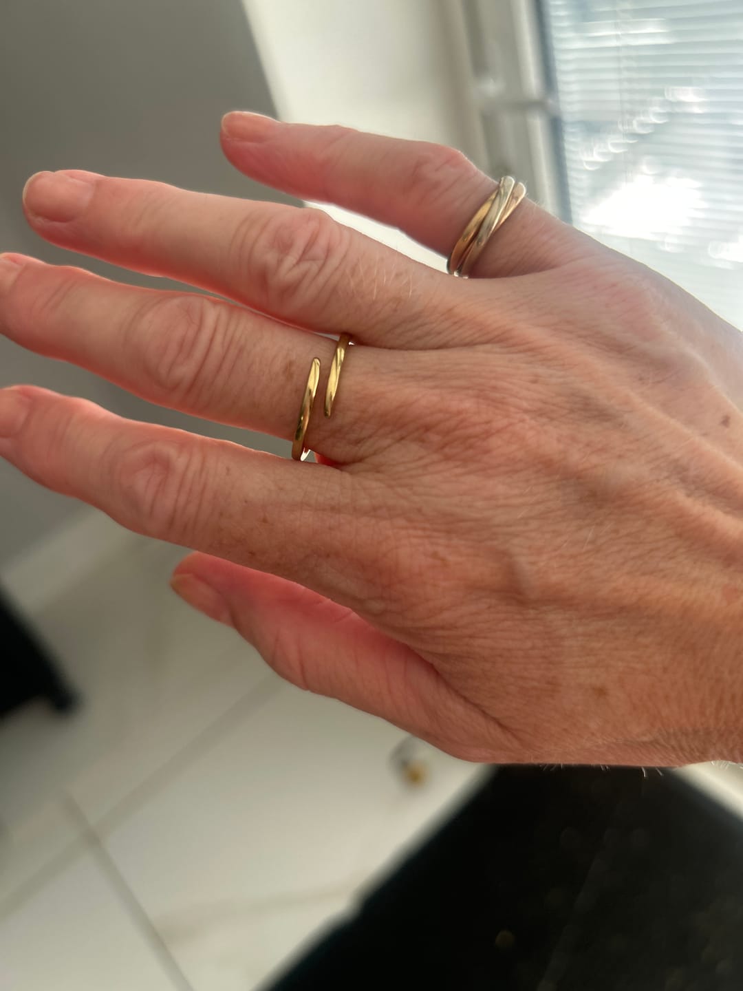 Customer photo review of Classic Claw Ring