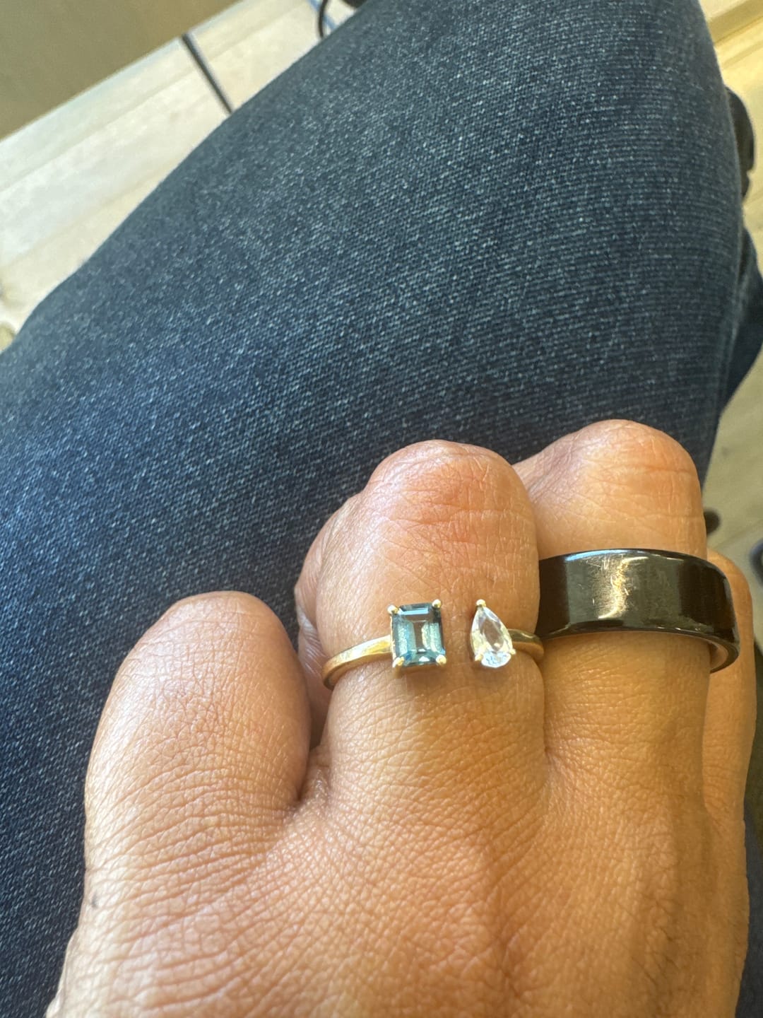 Customer photo review of The Bonnie & Clyde Ring