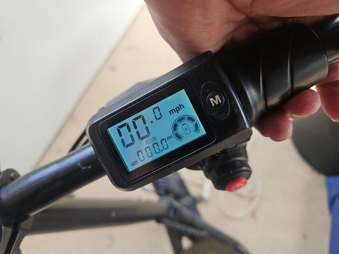 Customer photo review of Gyroor C1 Electric Scooter Display (Old Version)