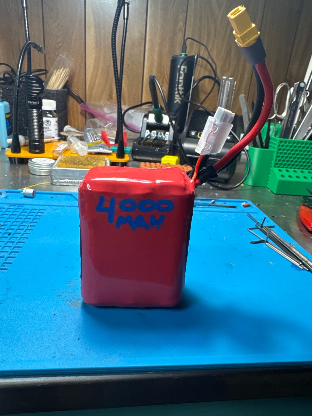 Customer photo review of Ampace JP30P1 18650 3000mAh 56A Tabless Battery