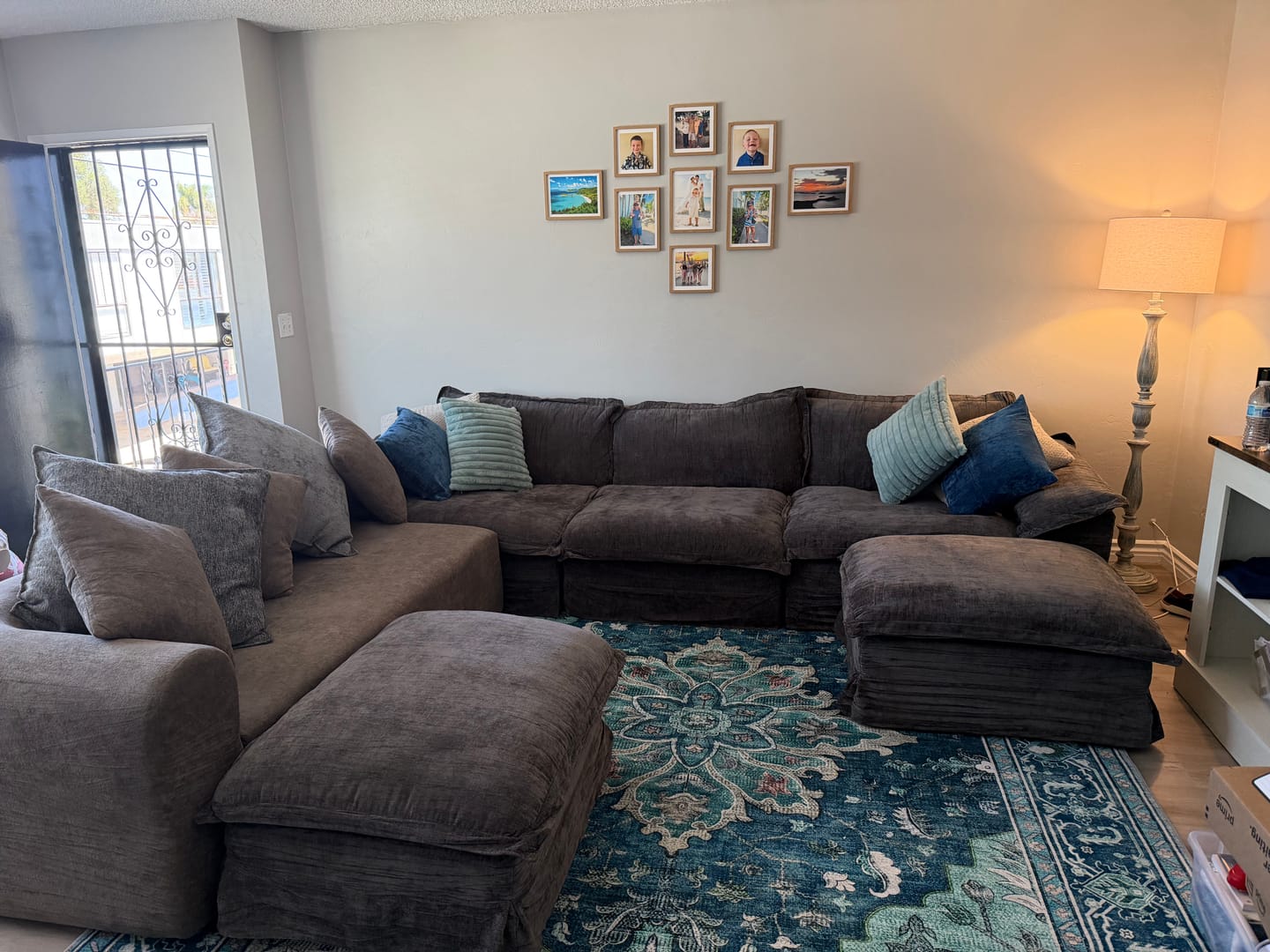 Customer photo review of InnovarHome Zephyra Oversized Modular Sofa