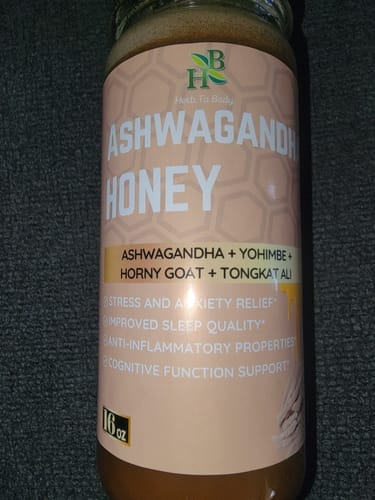 Customer photo review of Ashwagandha Honey