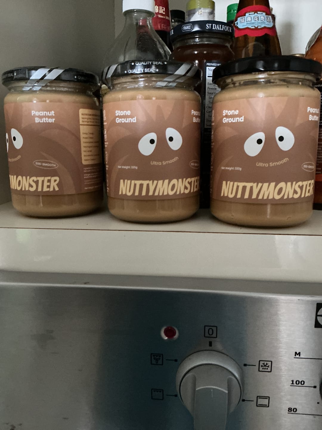 Customer photo review of NUTTYMONSTER ULTRA SMOOTH 320G