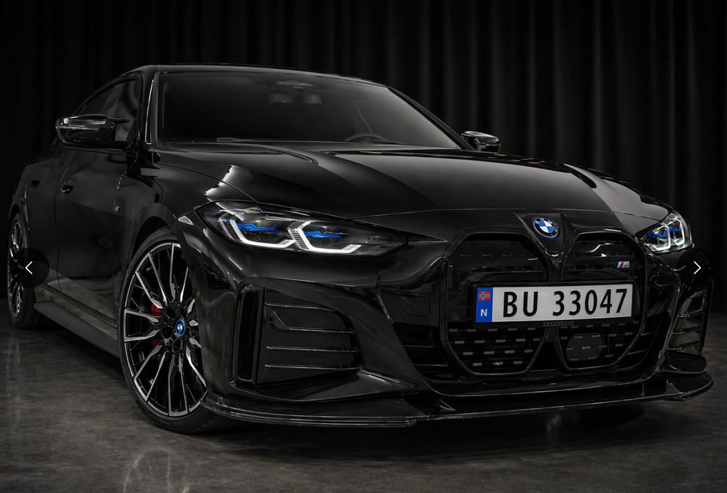 Customer photo review of BMW i4 G26 4-Serie 3D-Style Frontleppe