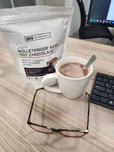Customer photo review of My Wellness Keto Hot Chocolate 400g