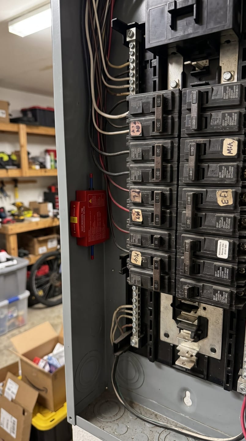 Customer photo review of NovaCare™ Fire Guard — Automatic Fire Suppression Device