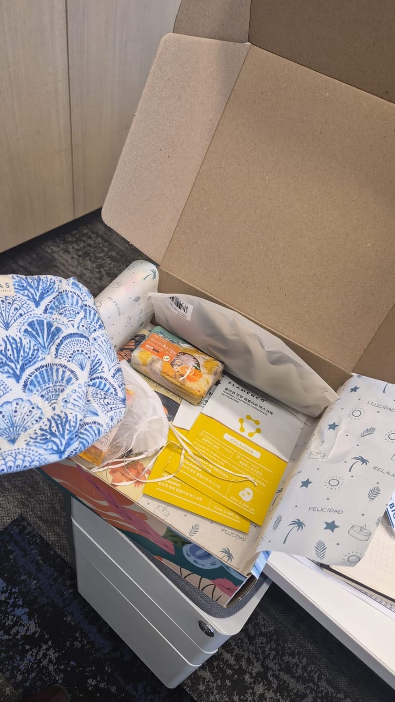 Customer photo review of Caja Tiempo para ti (+ de $77.000 en productos)