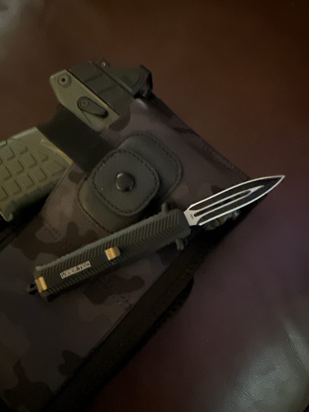 Customer photo review of Viper Tec Mystery OTF Knife | Premium Automatic Knife Surprise