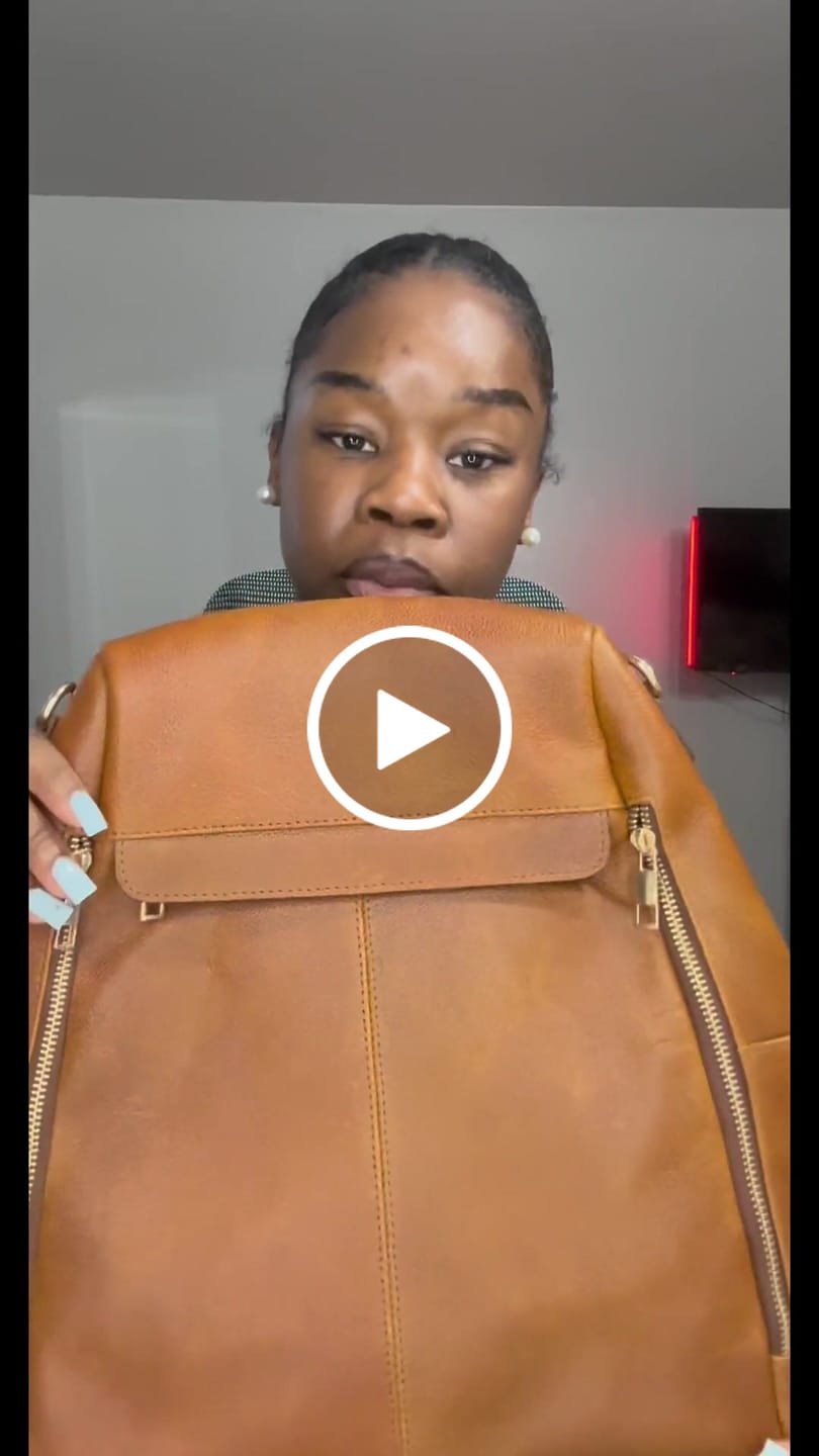Customer video review of The Lila | Pebbled Leather Shoulder Bag