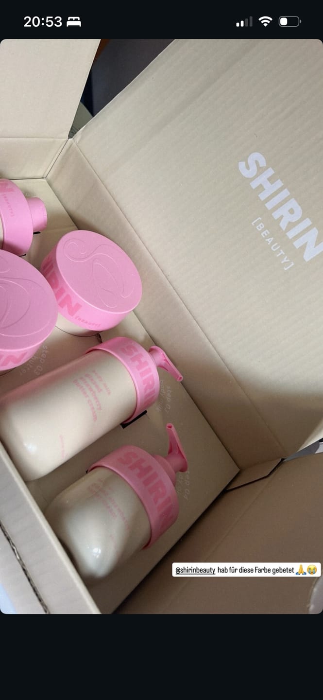 Customer photo review of The Complete Bodycare - 5er Set Glazed Strawberry Butter Cream