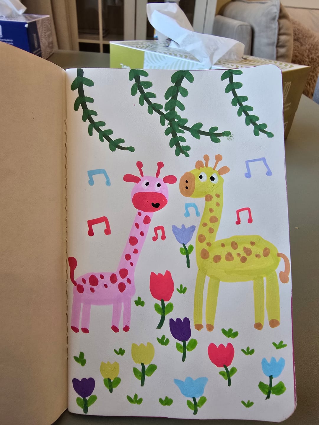 Customer photo review of Ohuhu Kahuku Series Direct-ink Acrylic Paint Markers