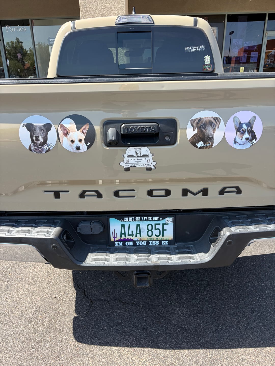 Customer photo review of Your photo - Personalized Car Magnet