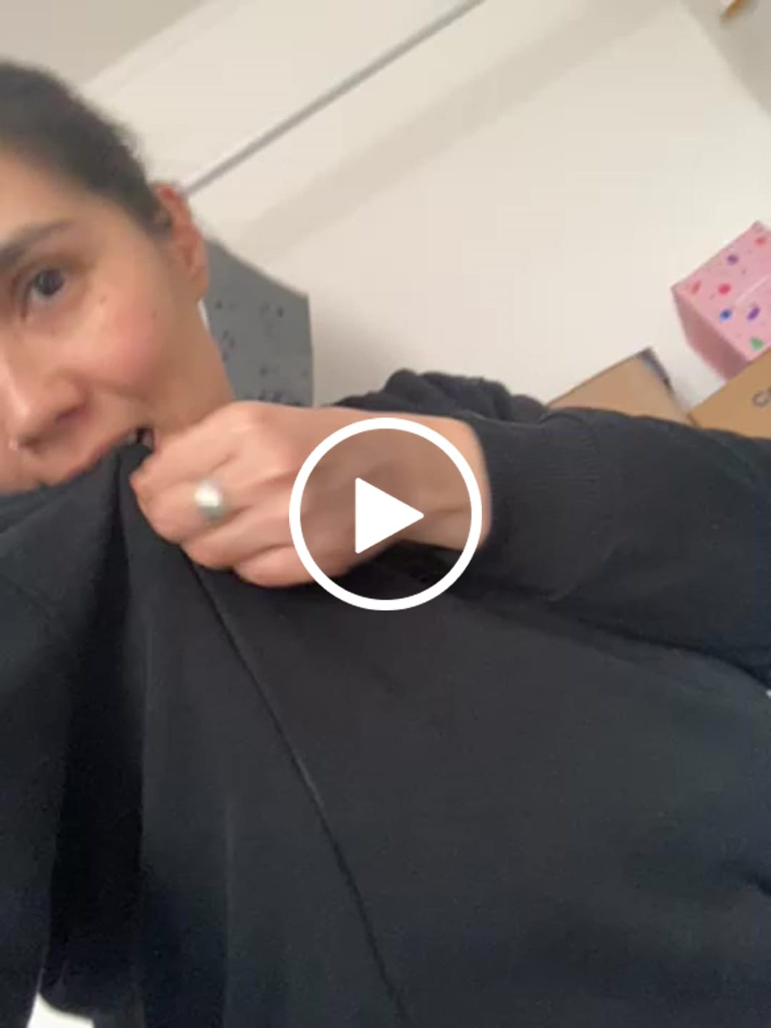 Customer video review of Polerón de Lactancia Aika Negro - FTM