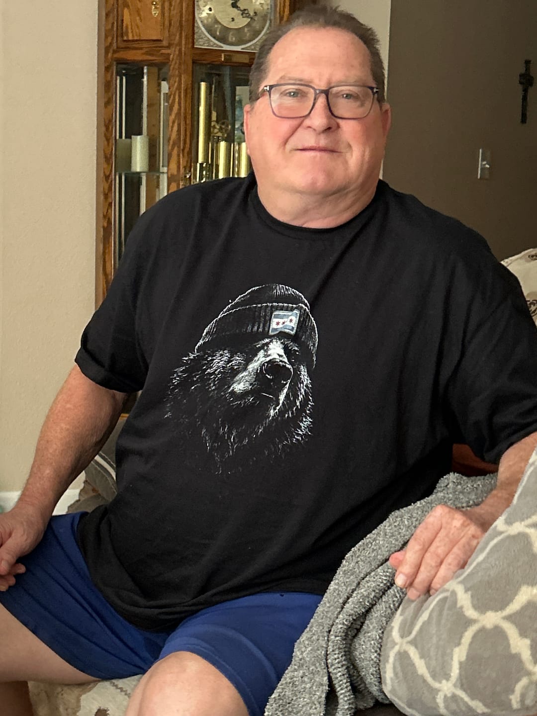 Customer photo review of Chicago Bear T-Shirt