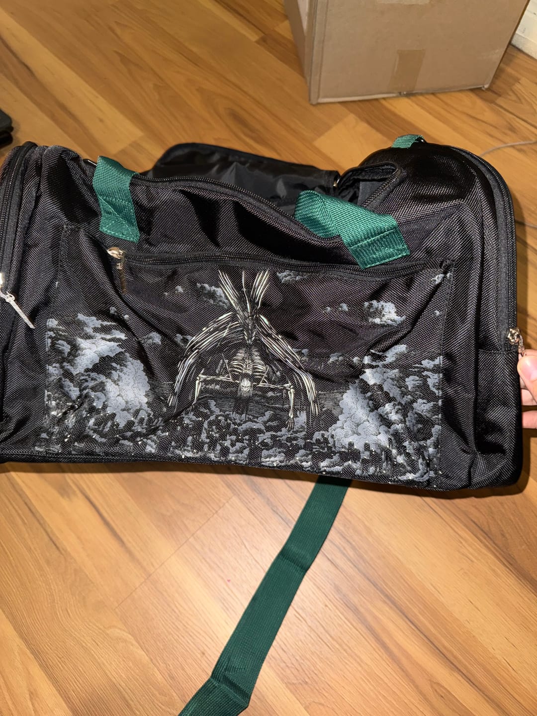 Customer photo review of Rumbling Duffel Bag