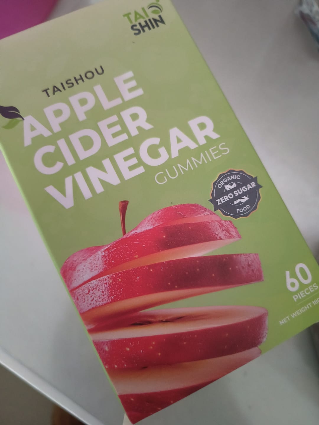 Customer photo review of Taishou Apple Cider Gummies