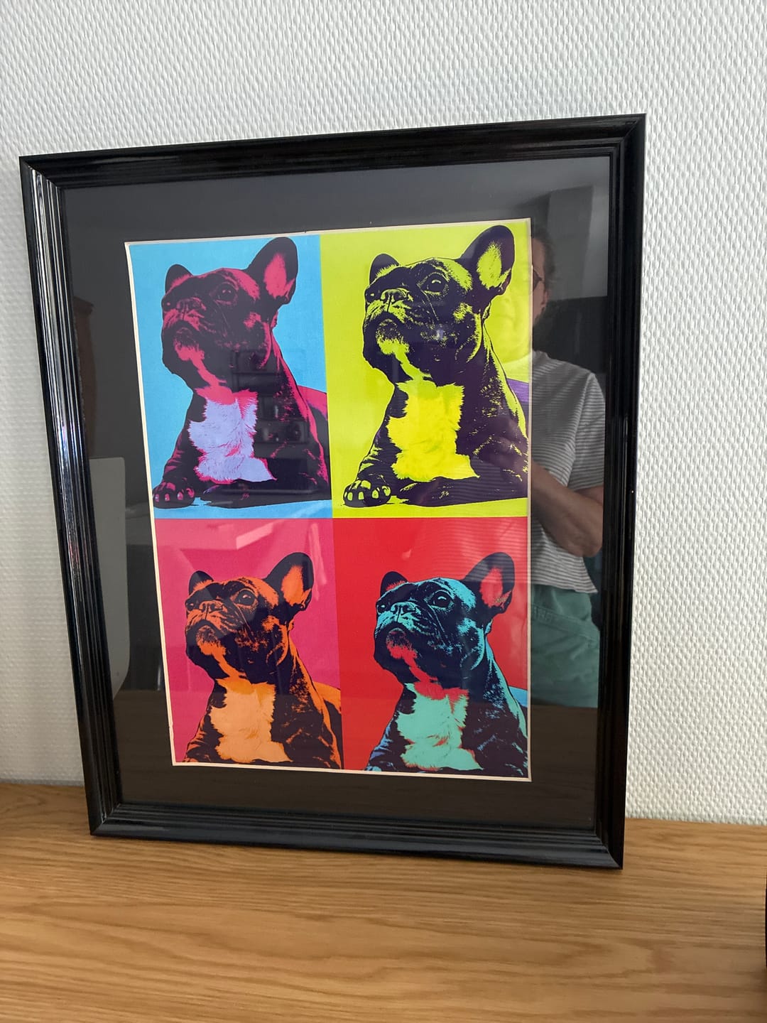 Customer photo review of Carrés de couleur - Poster personnalisé