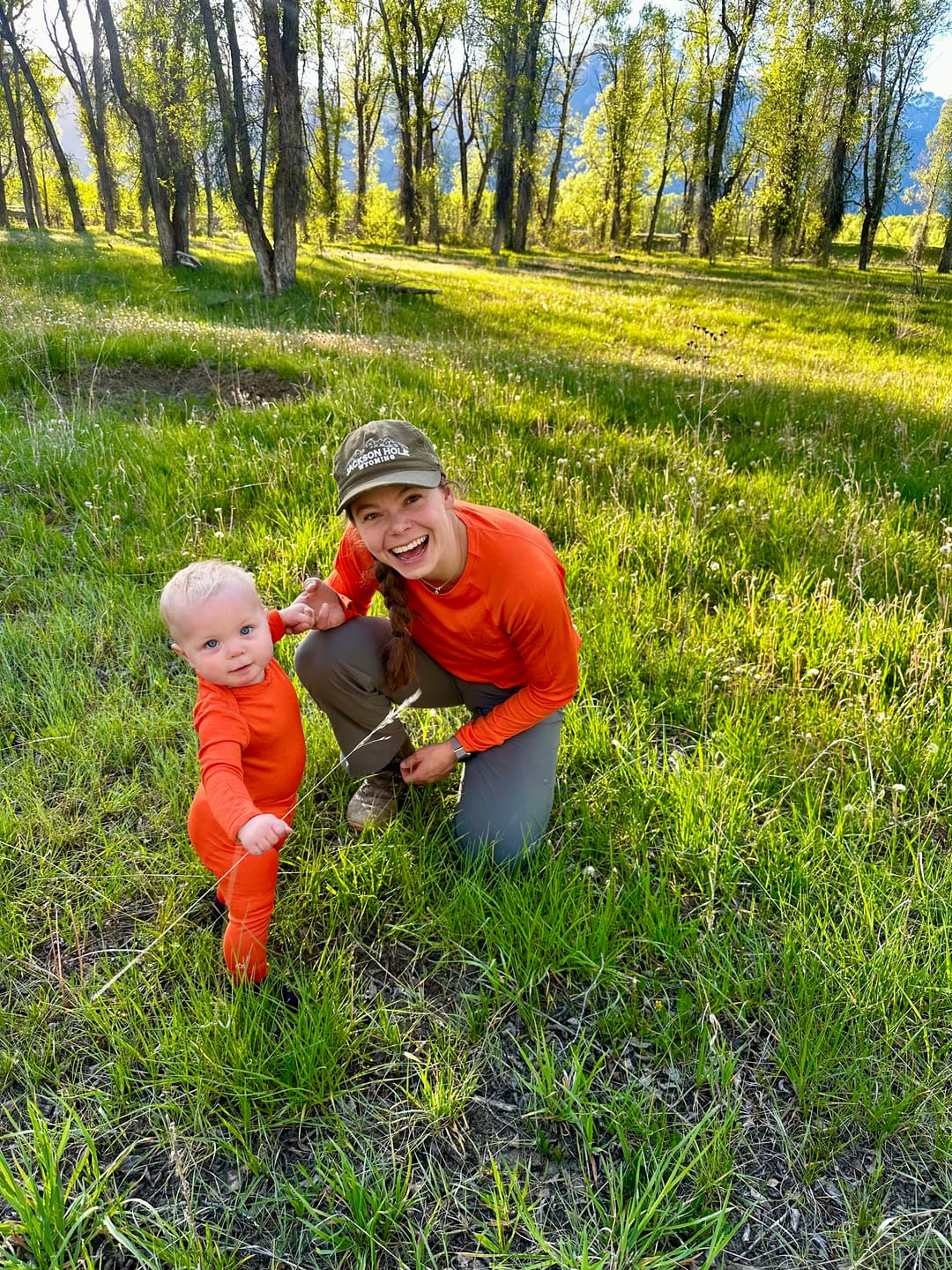 Customer photo review of Baby Merino Wool Bodysuit