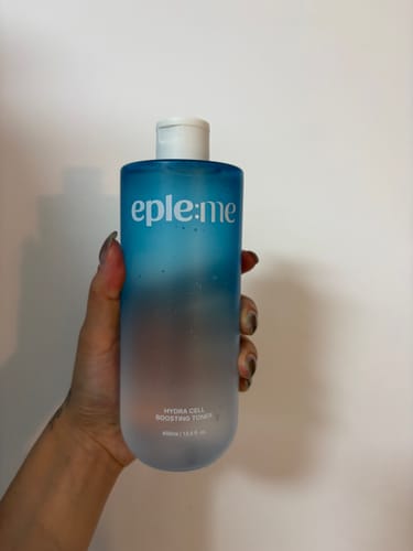 Customer photo review of eple:me HYDRA CELL BOOSTING TONER