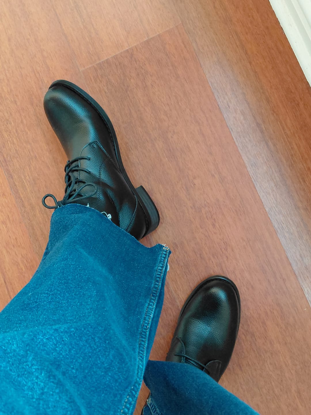 Customer photo review of Botin Mujer / Pintoja Negro