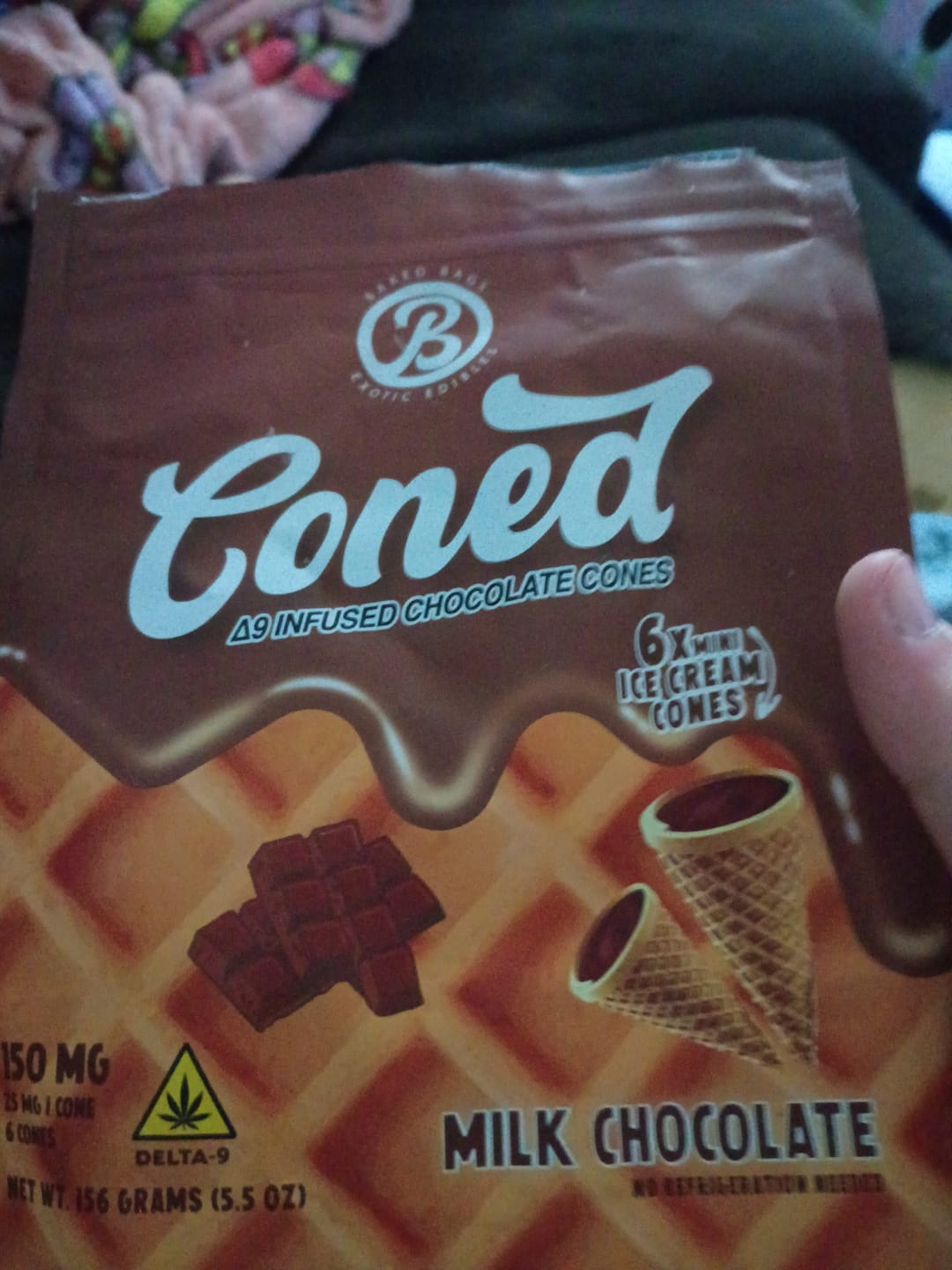 Customer photo review of CONED - MILK CHOCOLATE