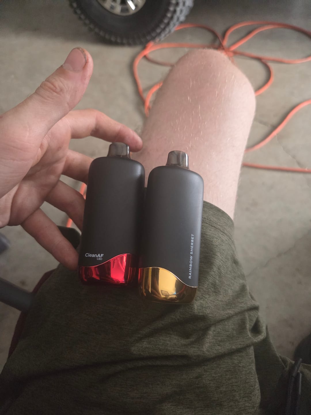 Customer photo review of Dessert Pack CBD Vape Pens - 2pc