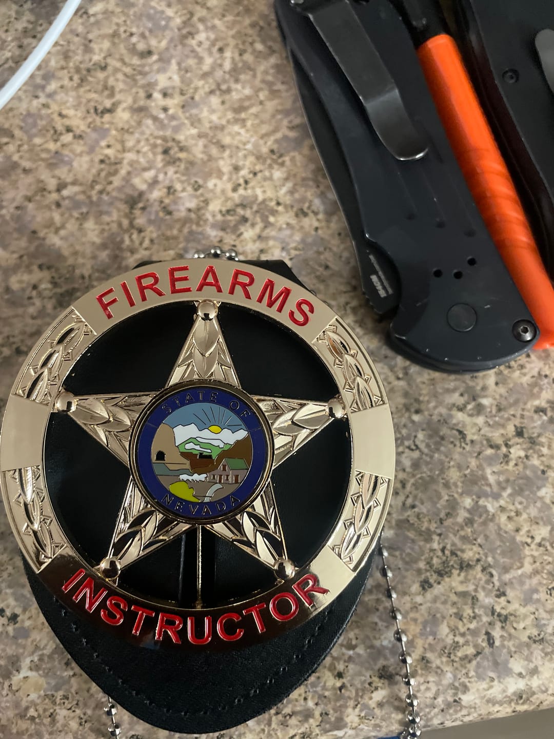Customer photo review of Customizable Badge BA29