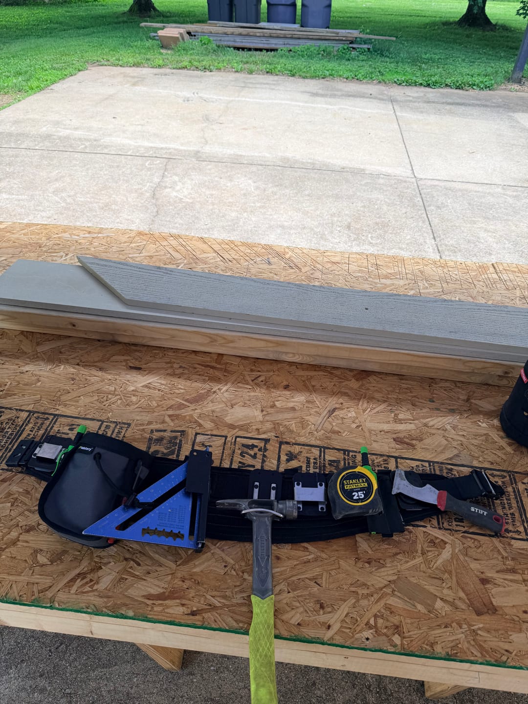 Customer photo review of Joey Pouch | Clip-On Tool & Hardware Pouch