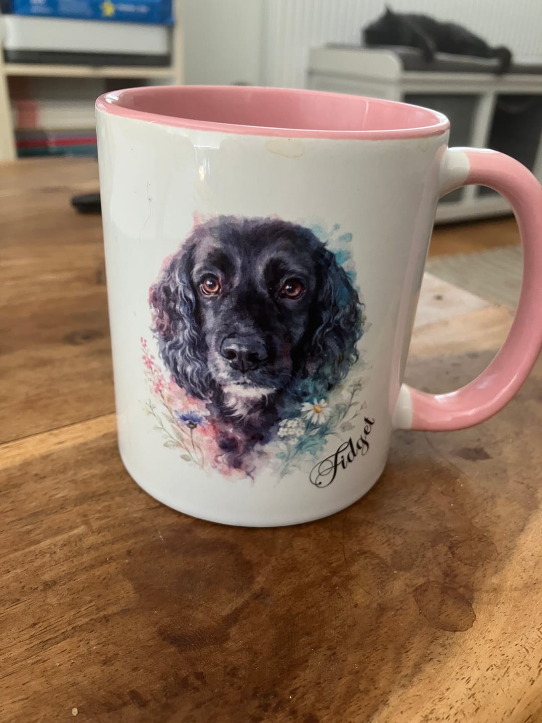 Customer photo review of Watercolour - Personalised Mug