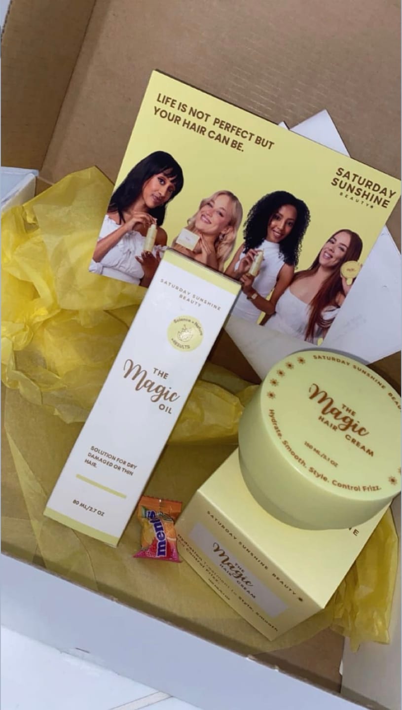 Customer photo review of The Magic Hair Oil